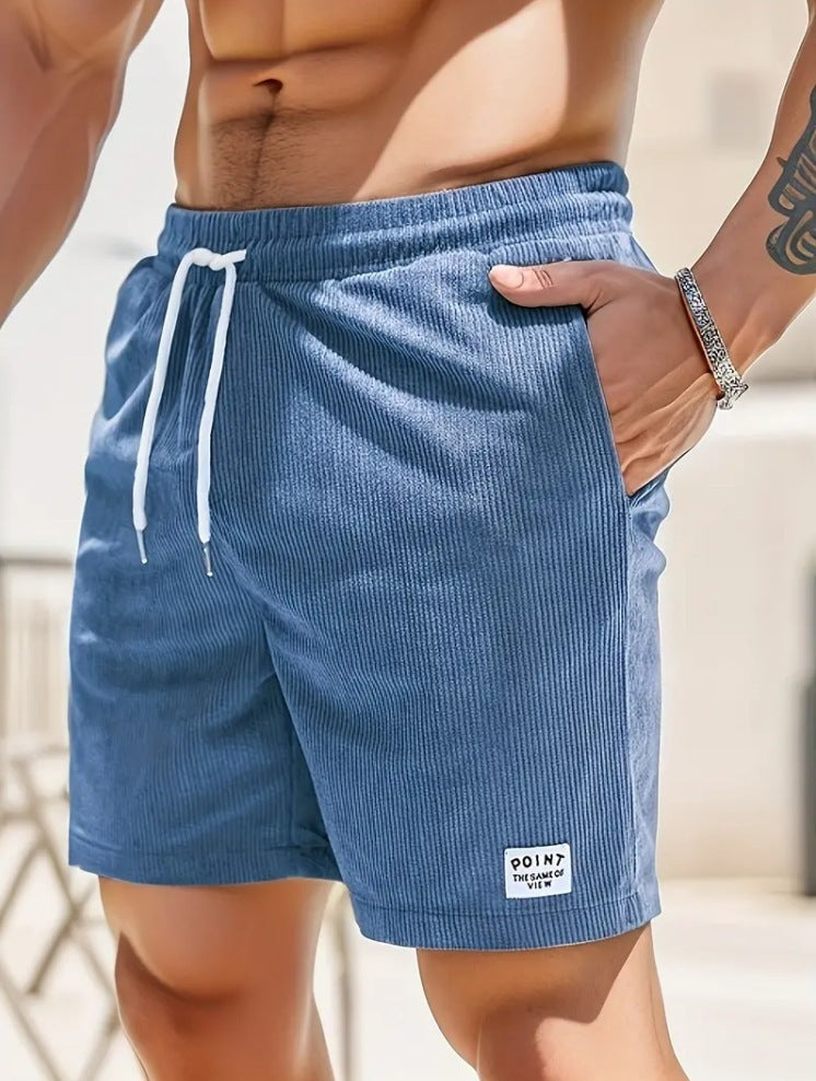 Men's Corduroy Summer Shorts