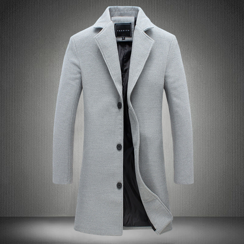 Men's Wool Winter Coat