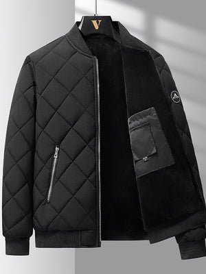 Men's Warm Cotton Baseball Coat