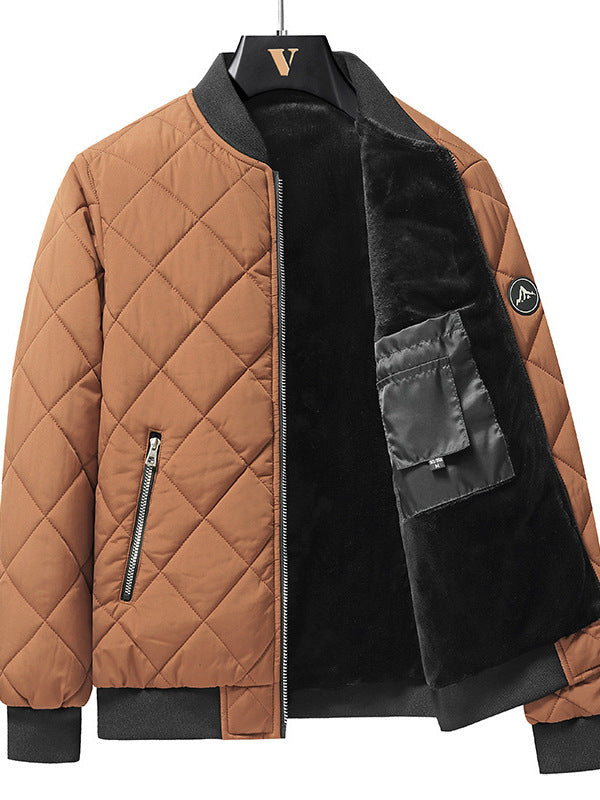 Men's Warm Cotton Baseball Coat