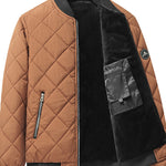 Men's Warm Cotton Baseball Coat