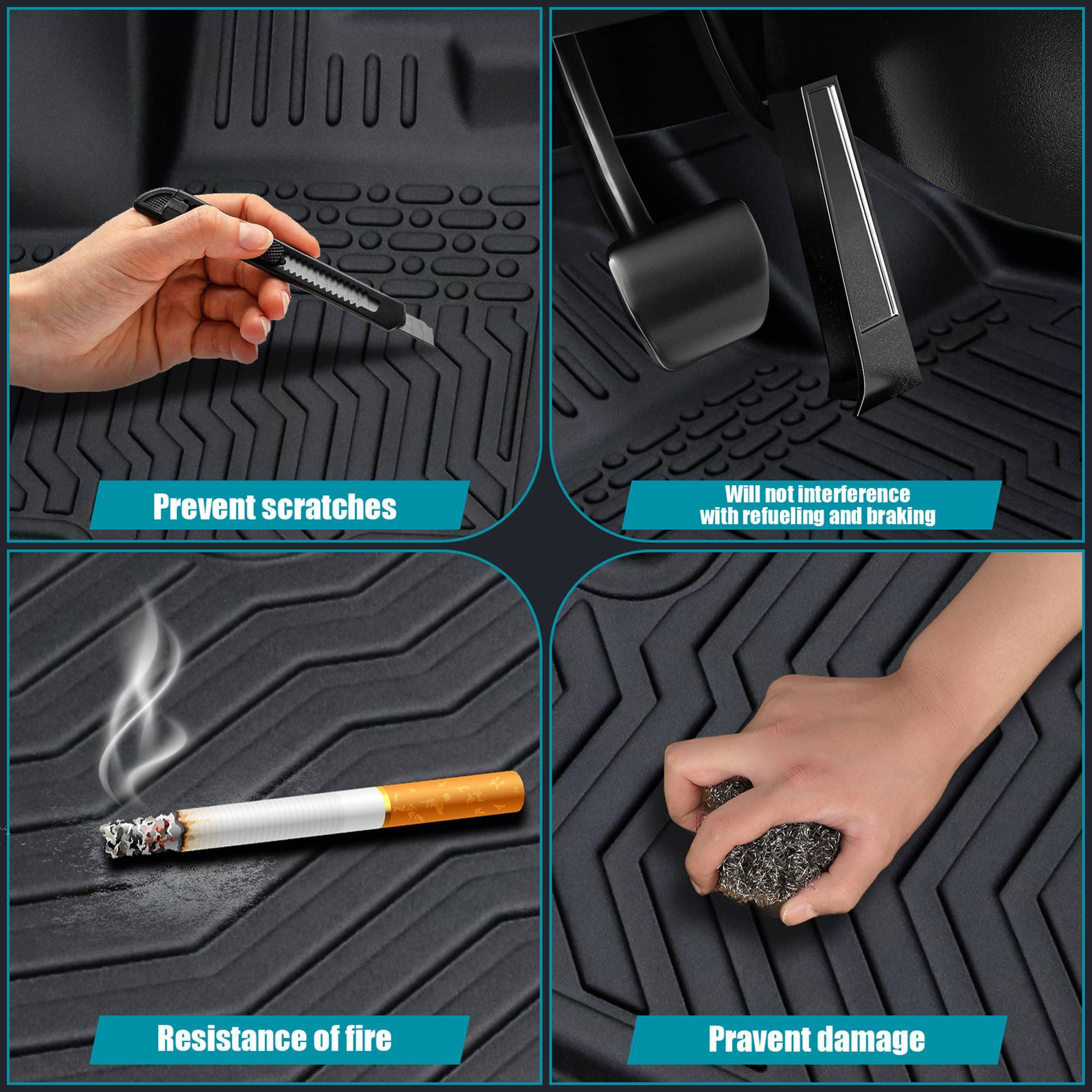 Corolla Hybrid TPE Floor Mats
