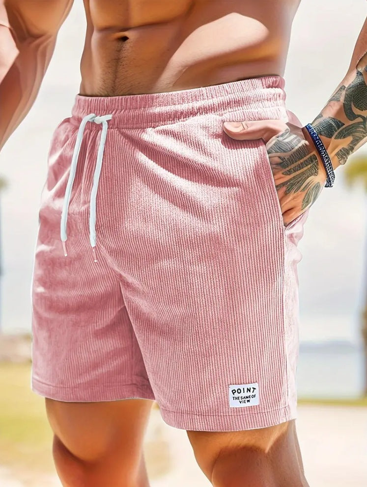 Men's Corduroy Summer Shorts