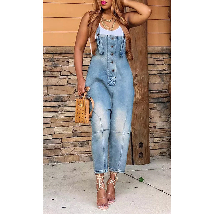 Women’s Suspender Jeans