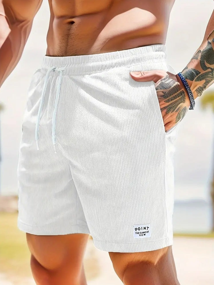 Men's Corduroy Summer Shorts