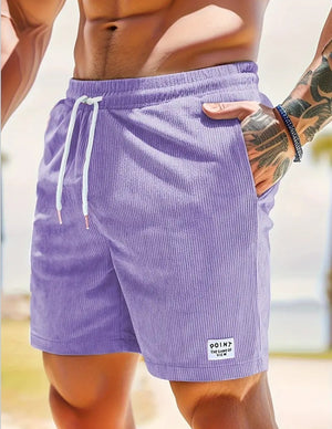 Men's Corduroy Summer Shorts