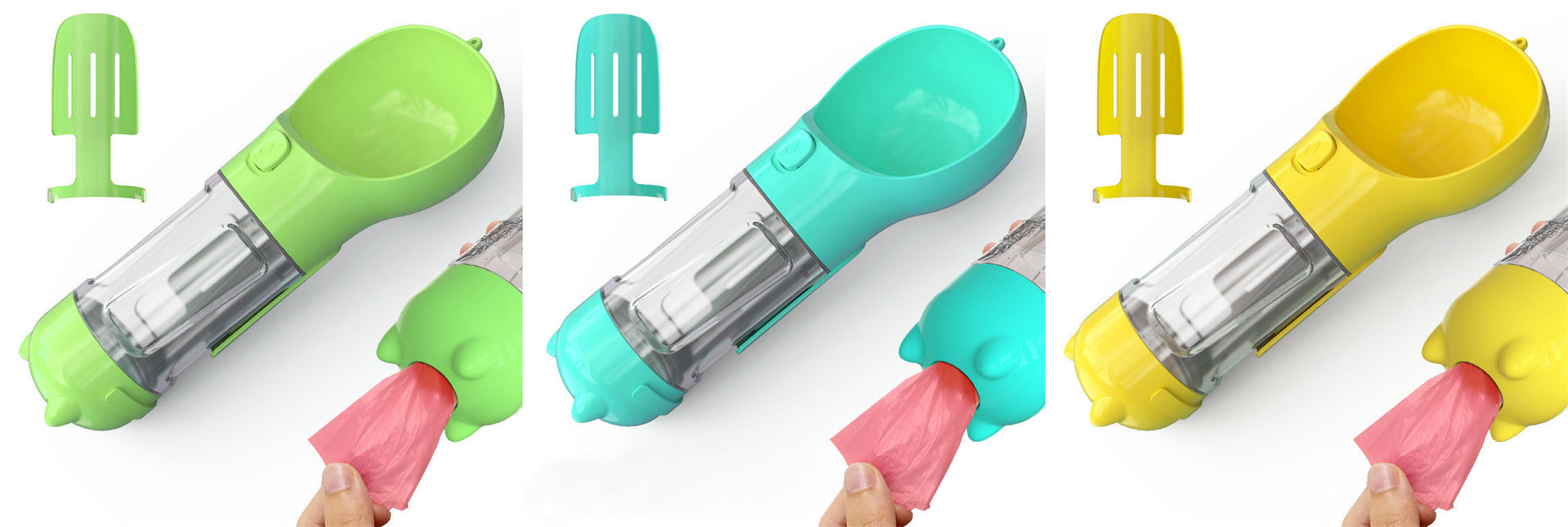 3-in-1 Dog Travel Bottle