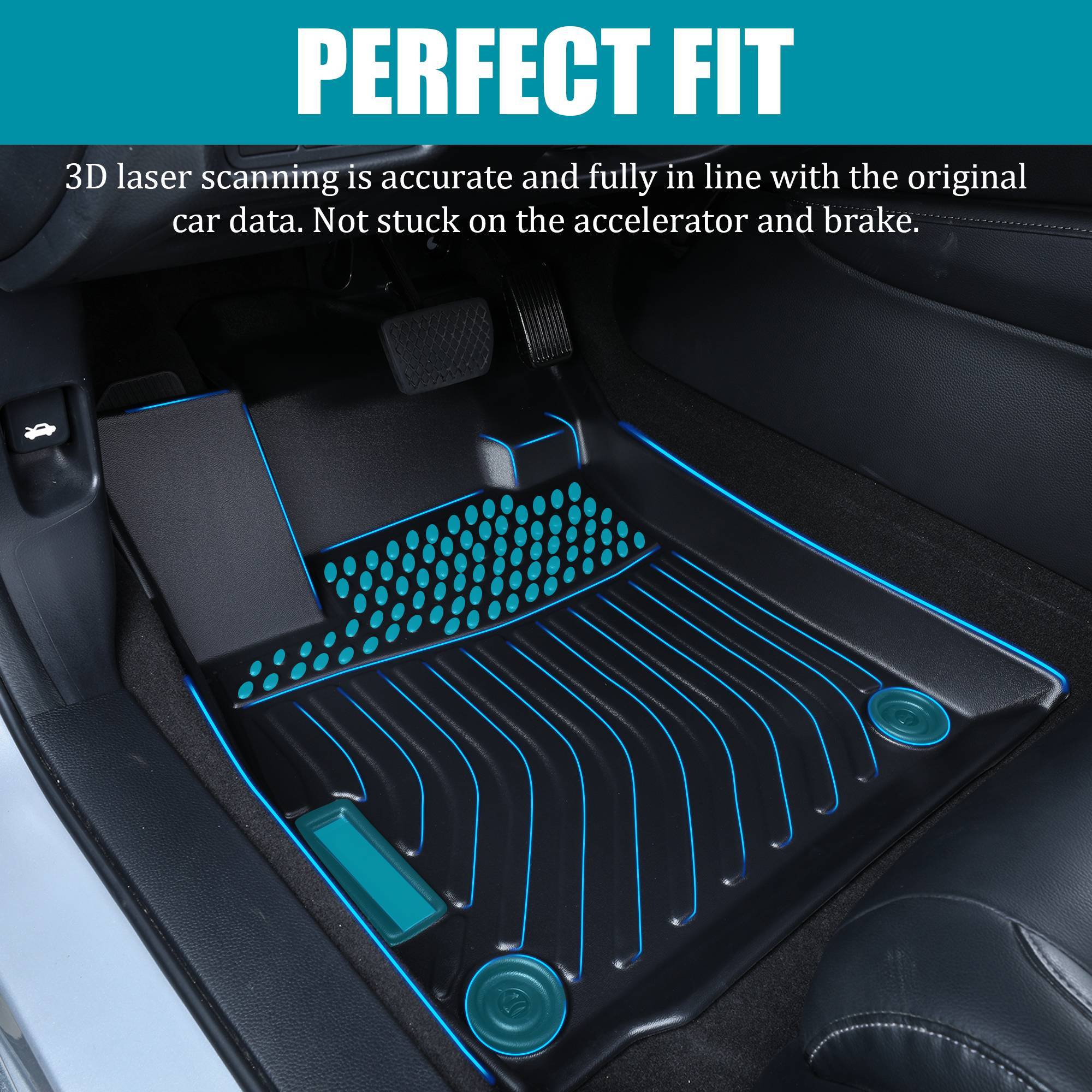 Corolla Hybrid TPE Floor Mats