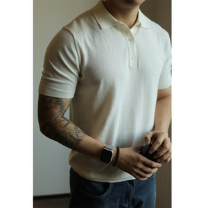 Men's Solid Polo T-Shirt
