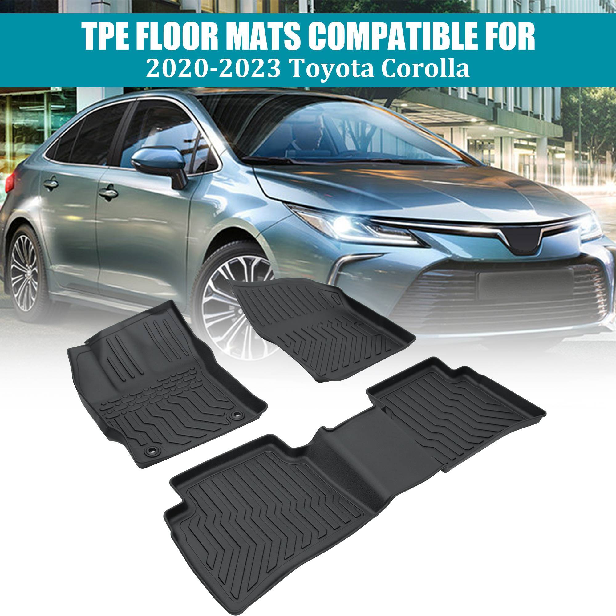 Corolla Hybrid TPE Floor Mats