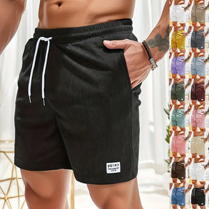 Men's Corduroy Summer Shorts