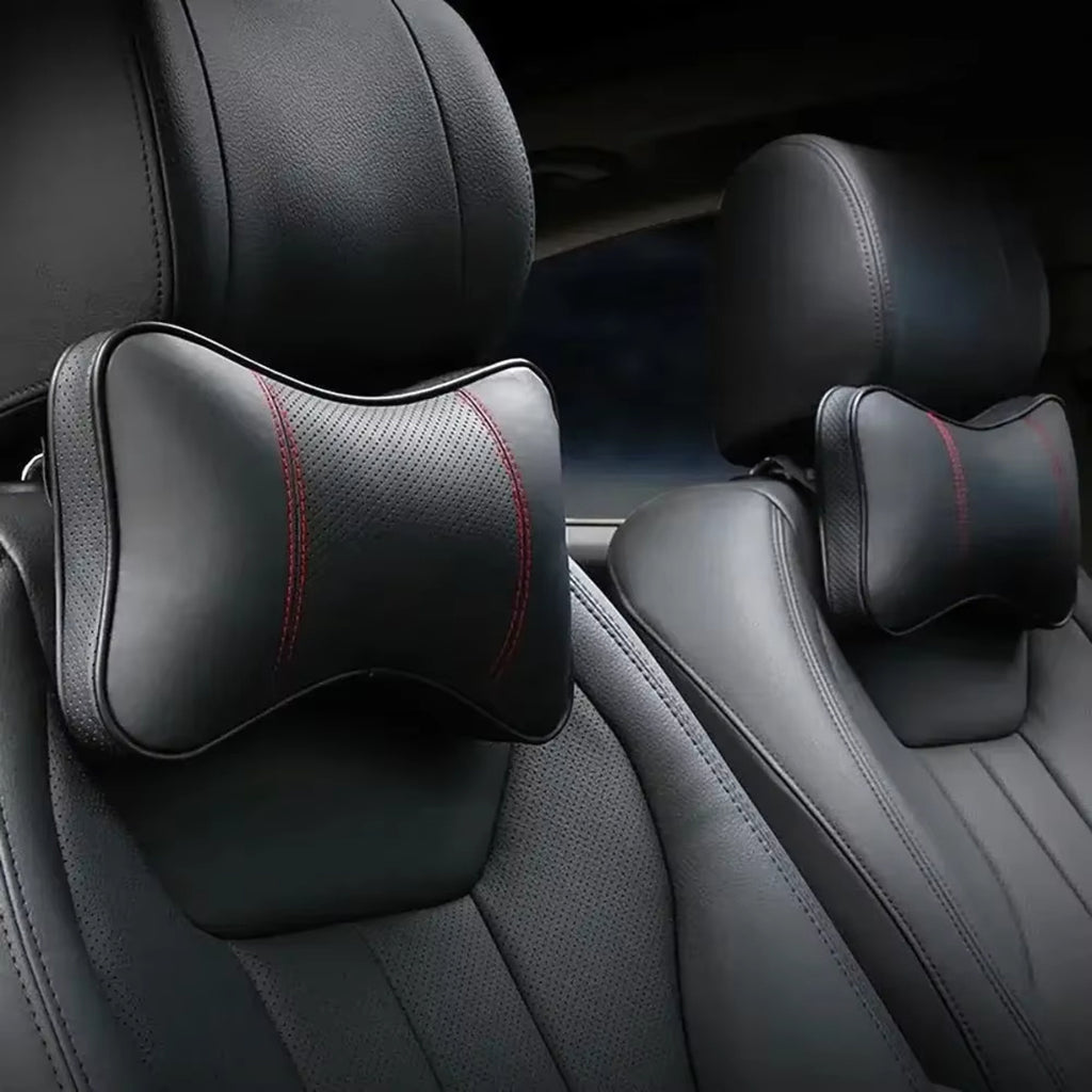 Leather Car Neck Pillow Pad