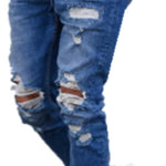 Hole men''s jeans