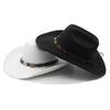 Woolen Hat Turquoise Belt Western Denim