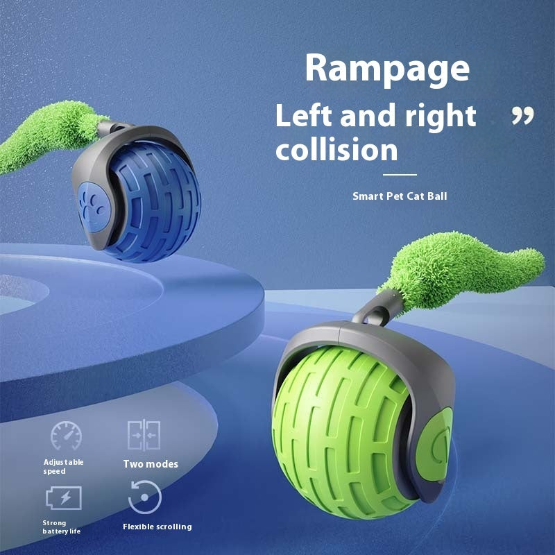 Auto Cat Toy Ball  USB