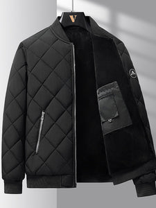 Men's Warm Cotton Baseball Coat
