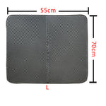 Double Layer Cat Litter Mat
