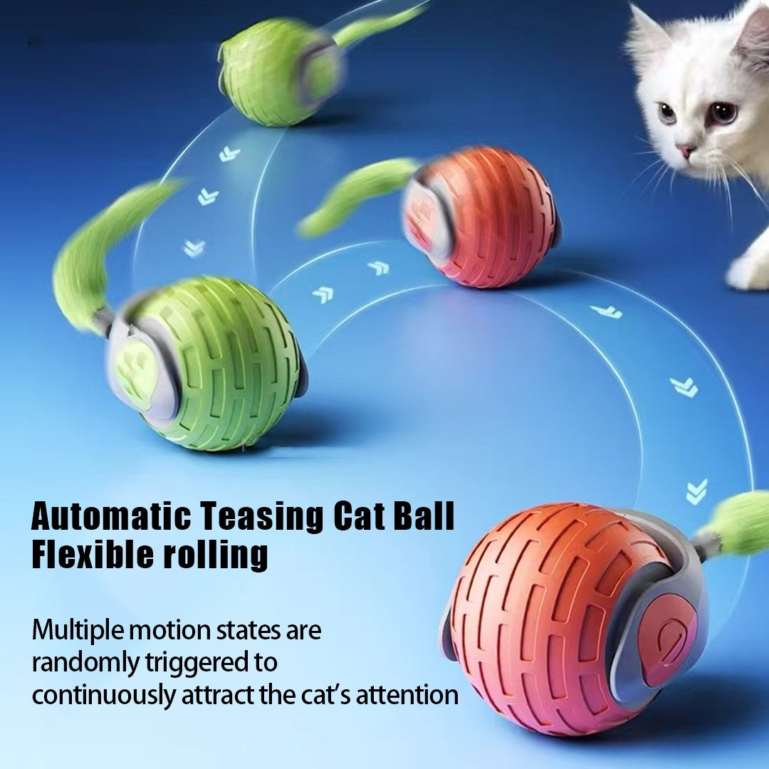 Auto Cat Toy Ball  USB
