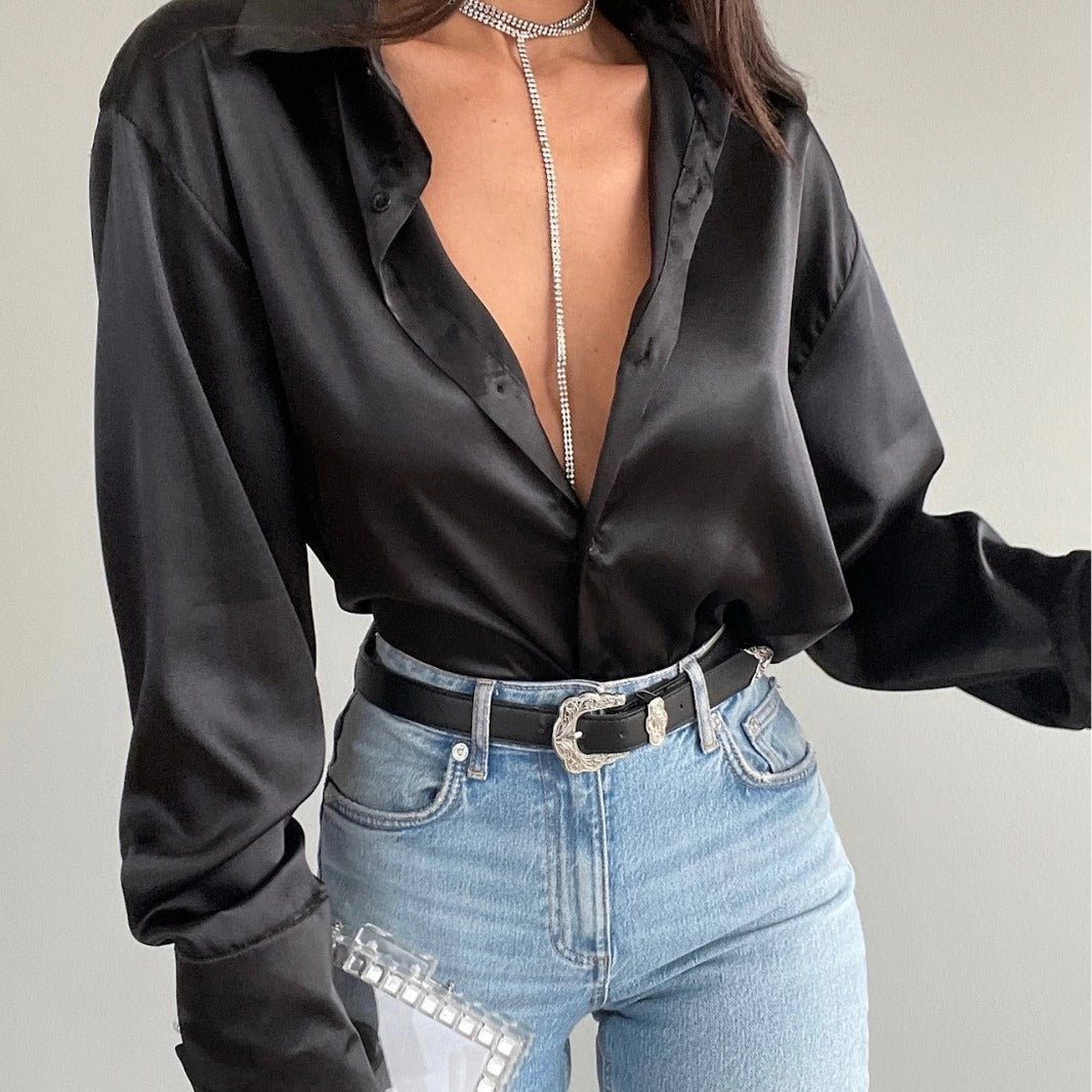 Sexy Lapel Shirt