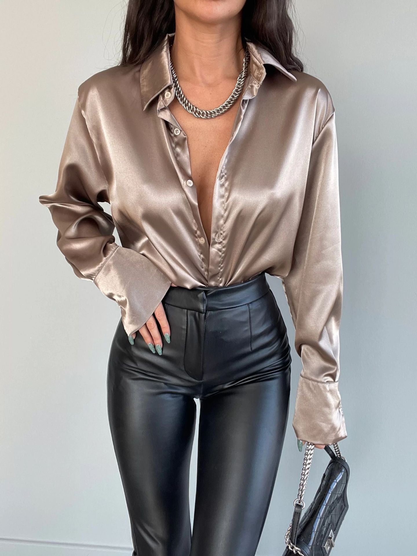 Sexy Lapel Shirt