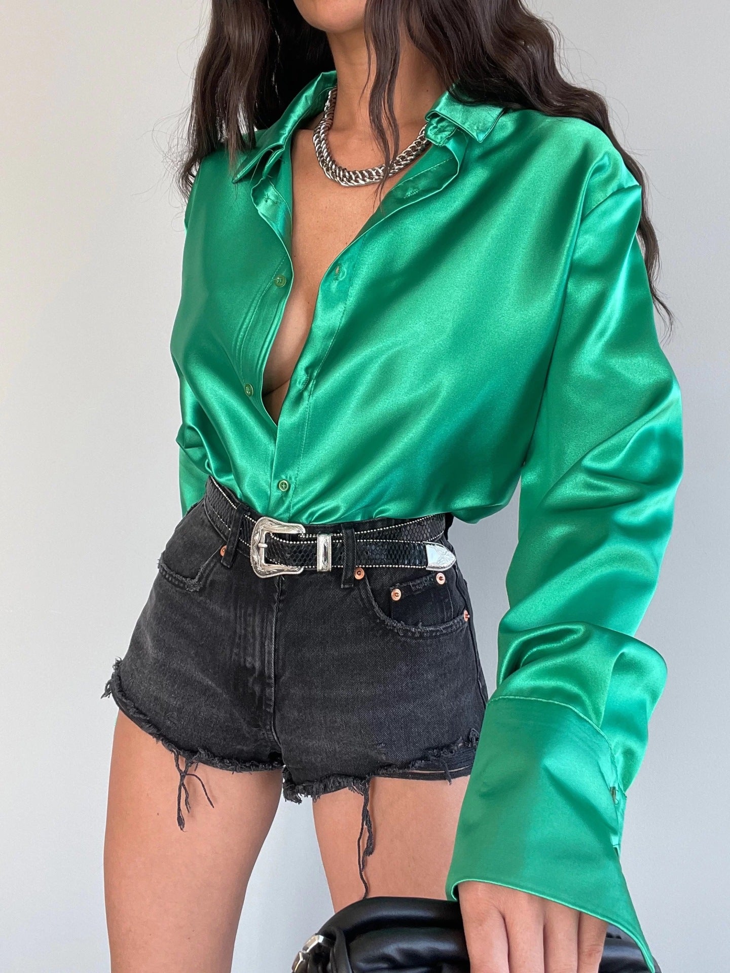 Sexy Lapel Shirt