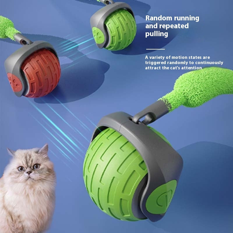 Auto Cat Toy Ball  USB