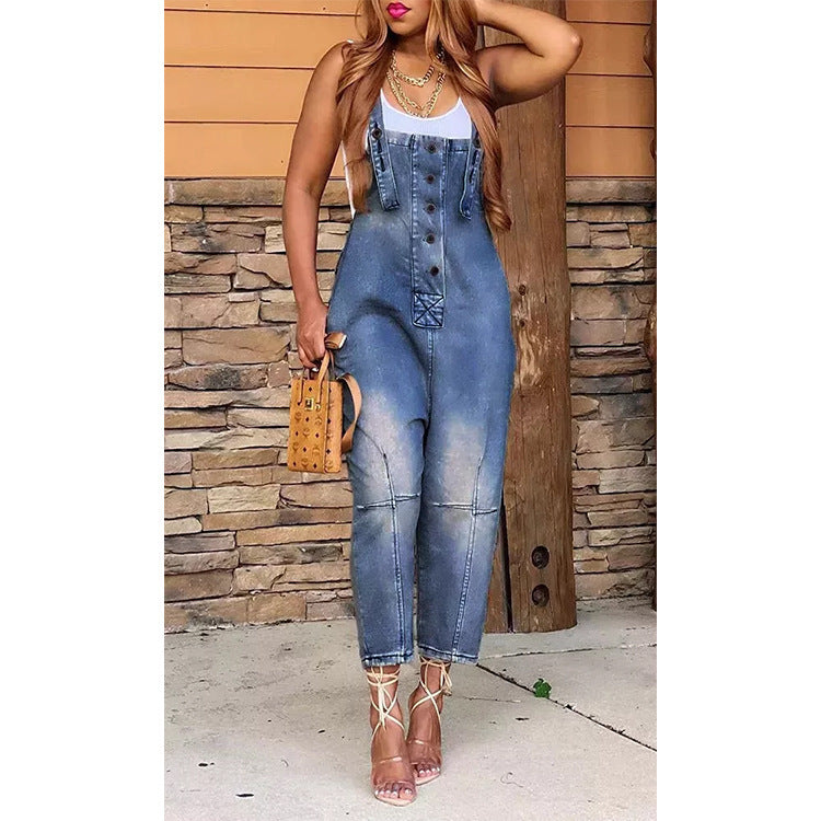 Women’s Suspender Jeans
