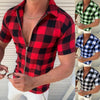 Men's Plaid Zipper Shirt