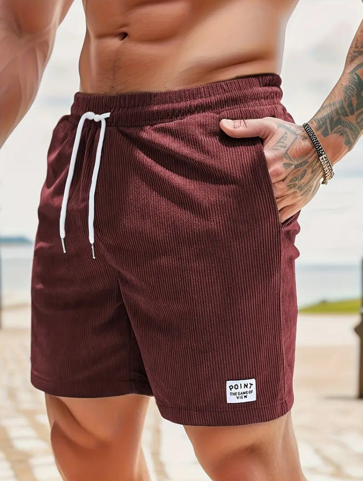 Men's Corduroy Summer Shorts