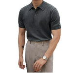 Men's Solid Polo T-Shirt