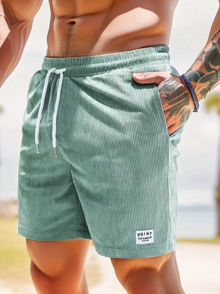 Men's Corduroy Summer Shorts