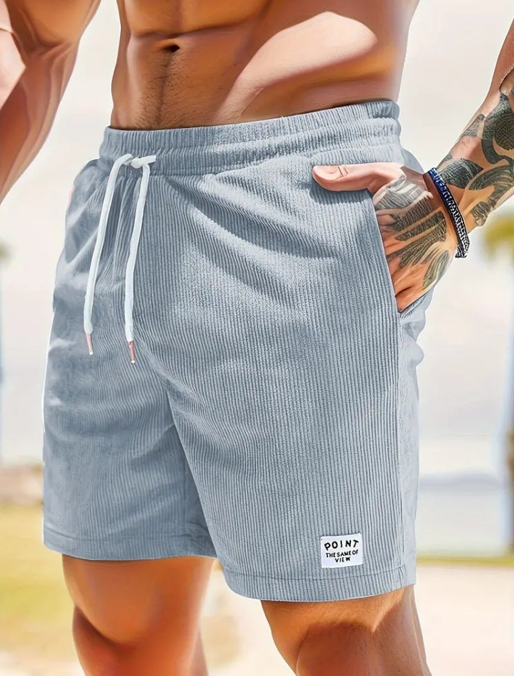 Men's Corduroy Summer Shorts