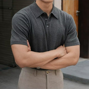 Men's Solid Polo T-Shirt