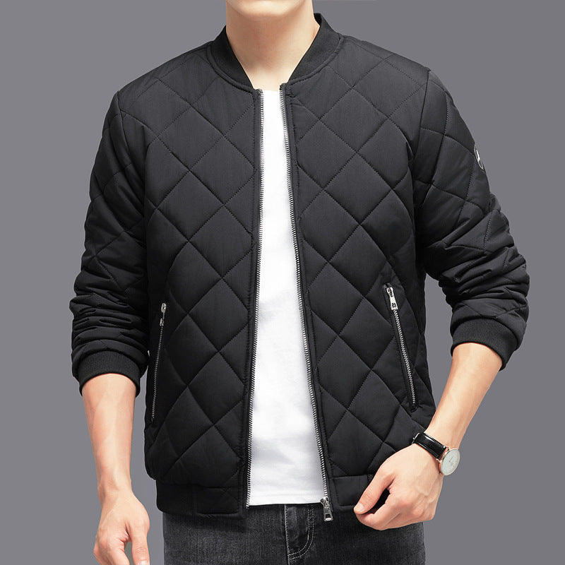 Men's Warm Cotton Baseball Coat