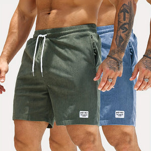 Men's Corduroy Summer Shorts